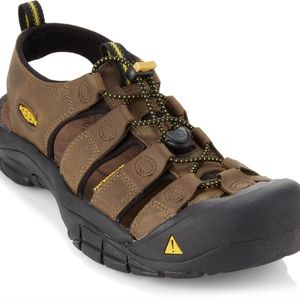 KEEN BROWN BISON MEN'S NEWPORT OUTDOOR WATERPROOF SANDALS SHOES SZ 10 US